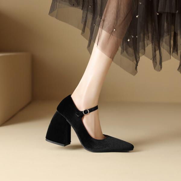 Elegance in Every Step: Handcrafted Luxury Leather Women's Shoes(Ebuka23-17)