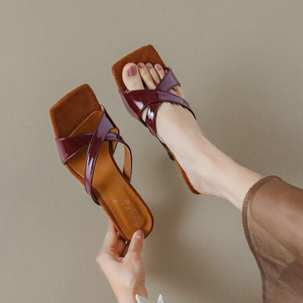 Handcrafted Real Leather Women's Shoes: Luxurious Elegance.(Ebuka23-19)