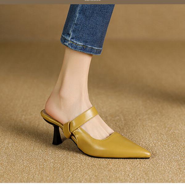 Exquisite Handcrafted Leather Women's Shoes for Ultimate Elegance and Luxury(Ebuka23-22)