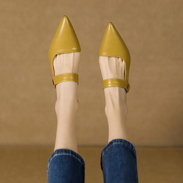 Exquisite Handcrafted Leather Women's Shoes for Ultimate Elegance and Luxury(Ebuka23-22)