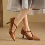 Exquisite Handcrafted Genuine Leather Women's Shoes for Elegant Luxury(Ebuka453-13)