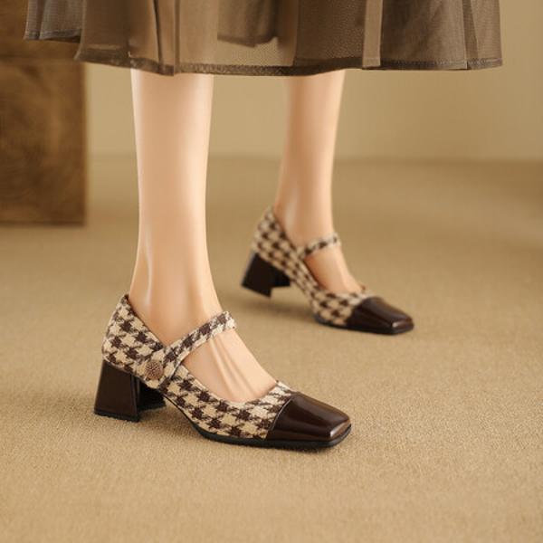 Crafted Elegance: Handcrafted Leather Women's Shoes(Ebuka303-16)