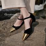 Exquisite Handcrafted Leather Women's Shoes: Luxury and Elegance(Ebuka568-2)