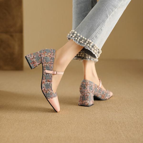 Handcrafted Leather Women's Shoes: Elegance Meets Luxury Quality(Ebuka303-3)