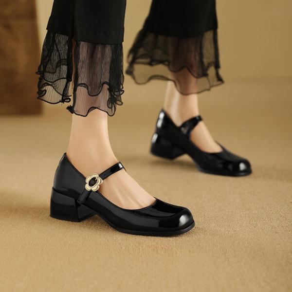 Handcrafted Luxury Leather Women's Shoes: Elegance Redefined(Ebuka945-12)