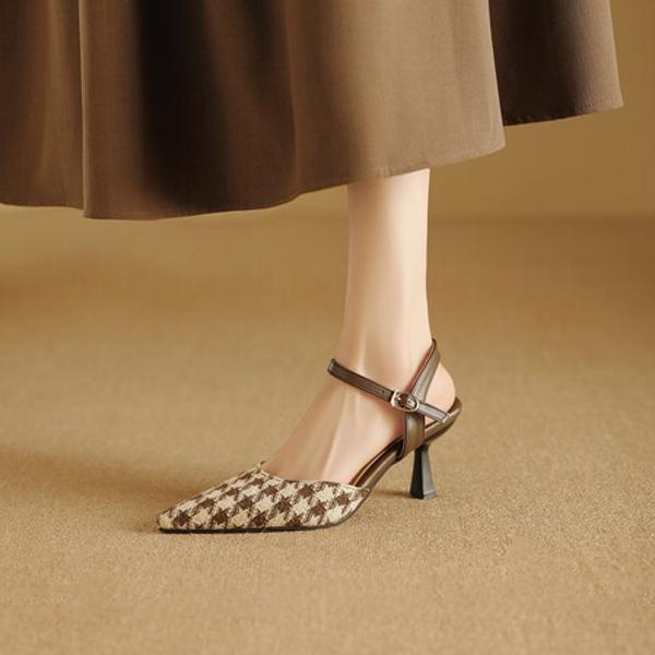 Exquisite Handmade Leather Women's Shoes: Elegance Meets Luxury Craftsmanship(Ebuka453-11)