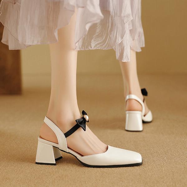 Exquisite Handmade Genuine Leather Women's Shoes: Luxury, Elegance, and Craftsmanship(Ebuka303-6)