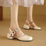 Luxurious Handcrafted Leather Women's Shoes for Elegance(Ebuka945-5)