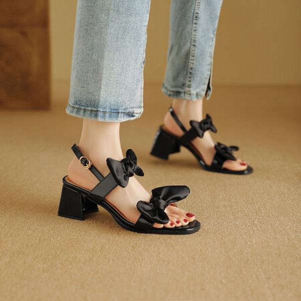 Handcrafted Genuine Leather Women's Shoes: Luxury Elegance(Ebuka806-1)