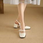 Elegant Handcrafted Leather Women's Shoes of Luxury。(Ebuka303-11)