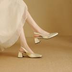 Handcrafted Luxury Leather Women's Shoes - Timeless Elegance(EbukaBK23-11)