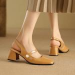 Handcrafted Genuine Leather Women's Shoes: Elegance in Every Stitch(EbukaBK303-11)