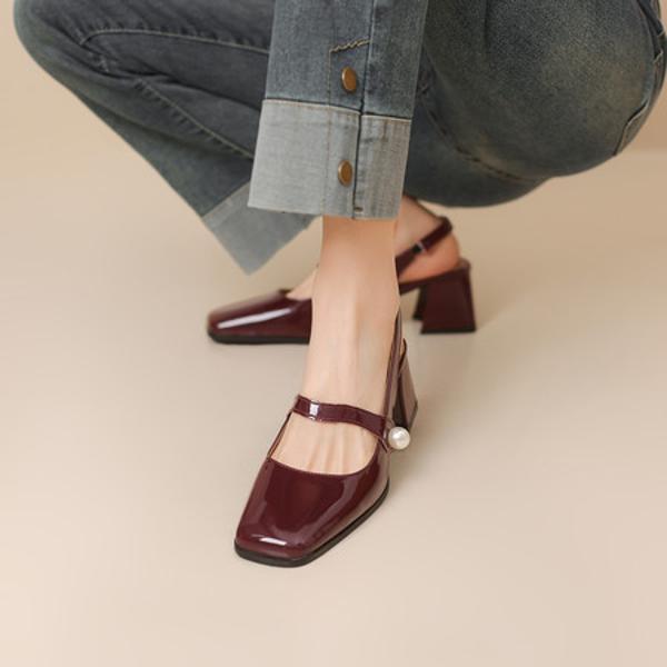 Exquisite Handmade Genuine Leather Women's Shoes: Luxury & Elegance(EbukaB303-11)