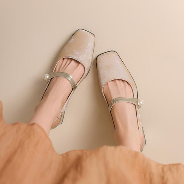 Handcrafted Luxurious Leather Women’s Shoes with Exquisite Quality and Elegance(EbukaK303-11)