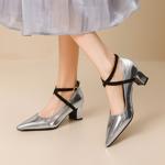 Handcrafted Luxurious Leather Women's Shoes - Elegance Redefined(EbukaBK19-1)