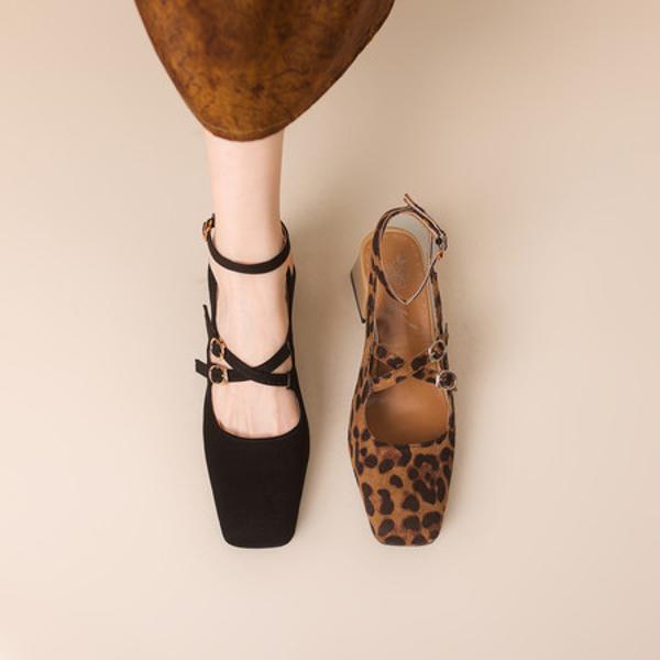 Exquisite Handmade Leather Women's Shoes: Elegance Meets Craftsmanship(Ebuka303-18)