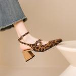 Exquisite Handmade Leather Women's Shoes: Elegance Meets Craftsmanship(Ebuka303-18)