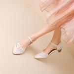 Handcrafted Luxurious Leather Women's Shoes with Elegance(Ebuka1月-57)