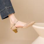 Handcrafted Luxurious Leather Women's Shoes with Elegance(Ebuka1月-57)