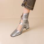 Handcrafted Genuine Leather Women's Shoes - Elegant Luxury(Ebuka927-1)