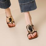 Luxurious Handcrafted Leather Women’s Shoes with Exquisite Craftsmanship(Ebuka1月-53)