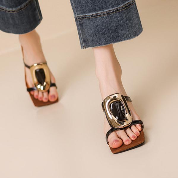 Luxurious Handcrafted Leather Women’s Shoes with Exquisite Craftsmanship(Ebuka1月-53)