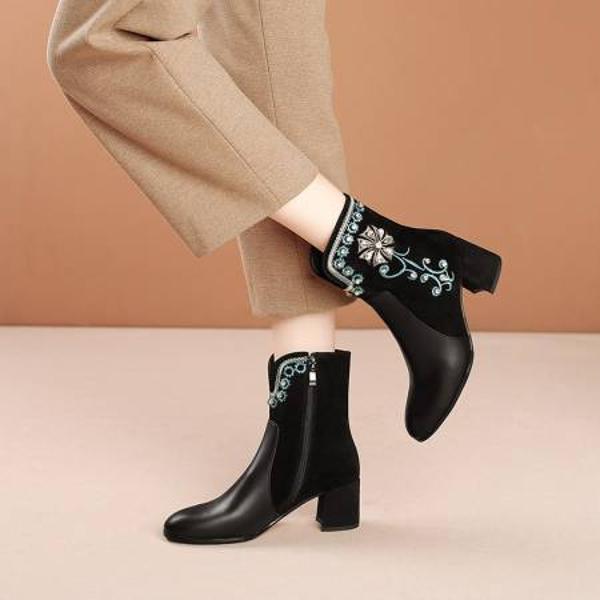 Exquisite Handcrafted Leather Women's Shoes: Luxury Redefined(Echengdu524-3)