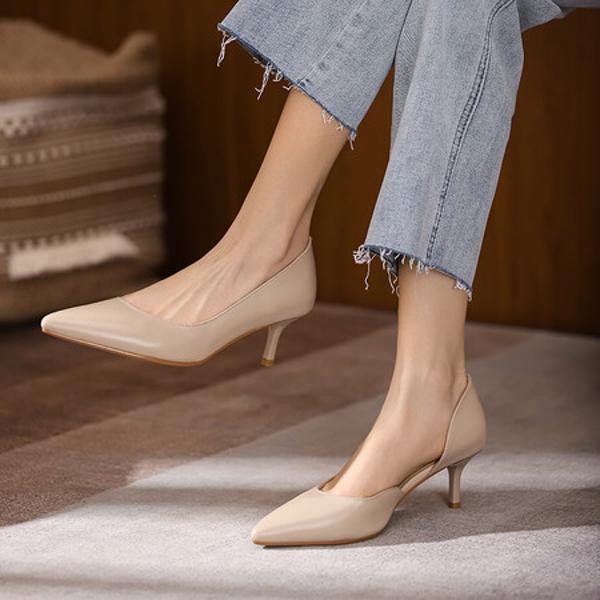 Exquisite Handmade Leather Women's Shoes for Ultimate Elegance(Echengdu732-21)