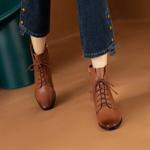 Handcrafted Luxury Leather Women's Shoes: Elegance Redefined(EchengduT339-1)