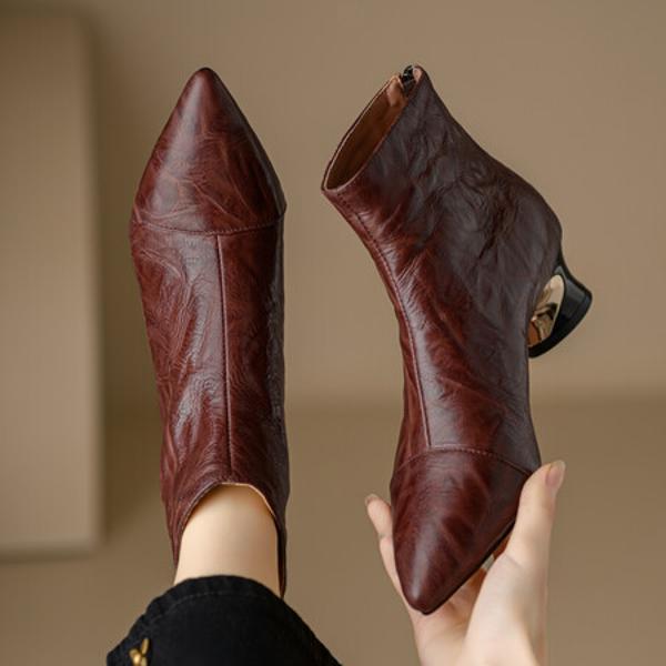 Exquisite Handmade Leather Women's Shoes: Luxury Craftsmanship & Elegance(Echengdu2331)