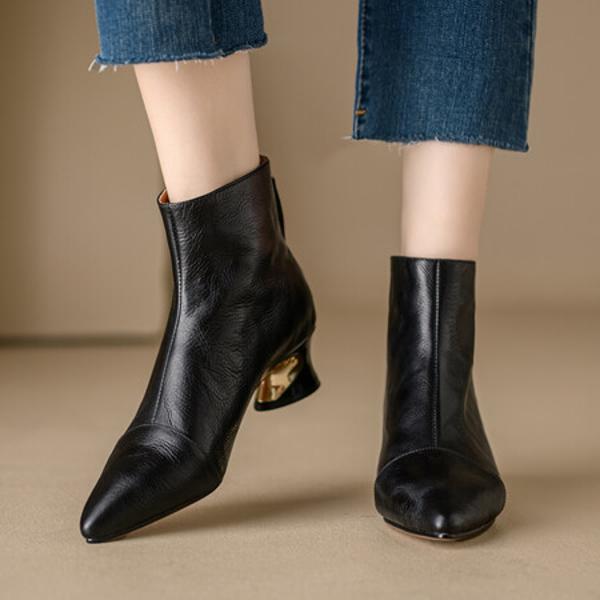 Exquisite Handmade Leather Women's Shoes: Luxury Craftsmanship & Elegance(Echengdu2331)