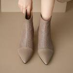 Handcrafted Leather Women's Shoes: Elegant Luxury Quality(Echengdu2330)
