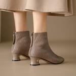 Handcrafted Leather Women's Shoes: Elegant Luxury Quality(Echengdu2330)