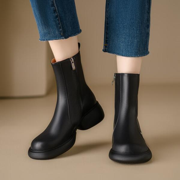 Handcrafted Luxurious Leather Women's Shoes: Elegance in Every Detail(Echengdu2333)