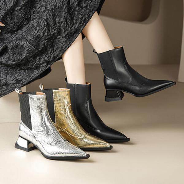 Handcrafted Luxury Leather Women's Shoes: Elegance Redefined(Echengdu2343)