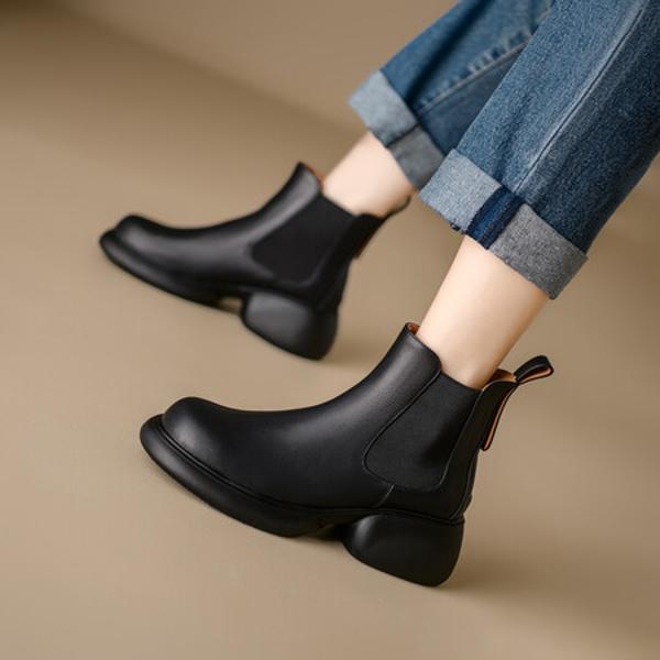 Handcrafted Genuine Leather Women's Shoes: Luxury, Elegance & Craftsmanship(Echengdu1月-32)