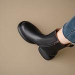 Exquisite Handmade Leather Women's Shoes: Luxury & Elegance Crafted(Echengdu1月-33)