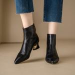 Luxury Handmade Leather Women's Shoes with Exquisite Craftsmanship(Echengdu2月-31)