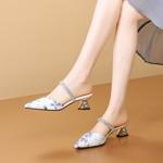 Handcrafted Luxury Leather Women's Shoes with Elegance(Echengdu2433)