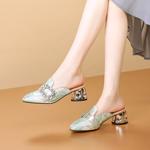 Elegantly Crafted Luxury Handmade Leather Women's Shoes for Exceptional Quality(Echengdu2月-26)