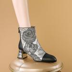 Exquisite Handmade Genuine Leather Women's Shoes - A Touch of Luxury and Elegance(Echengdu2461)