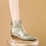 Elegant Handcrafted Genuine Leather Women’s Shoes with Luxury Craftsmanship(Echengdu2467)