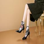 Luxurious Handmade Leather Women's Shoes(Echengdu2471)