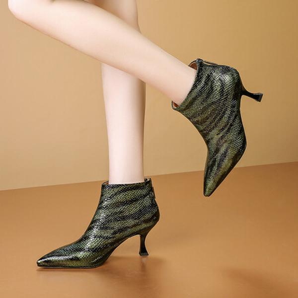 Handcrafted Genuine Leather Women's Shoes: Elegance in Every Stitch(Echengdu2446)