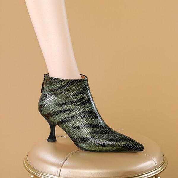 Handcrafted Genuine Leather Women's Shoes: Elegance in Every Stitch(Echengdu2446)