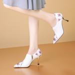 Handcrafted Luxury Leather Women’s Shoes: Elegant Design & Superior Craftsmanship(Echengdu2469)