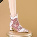 Exquisite Handcrafted Genuine Leather Women's Shoes: Luxury Meets Elegance(Echengdu2466)