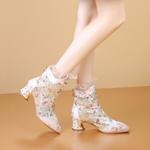 Exquisite Handcrafted Genuine Leather Women's Shoes: Luxury Meets Elegance(Echengdu2466)