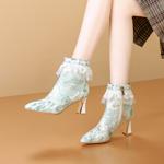 Handcrafted Luxury Leather Women's Shoes, Elegant Design(Echengdu2448)