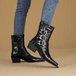 Exquisite Handcrafted Leather Women's Shoes for Timeless Elegance(Echengdu1月-55)